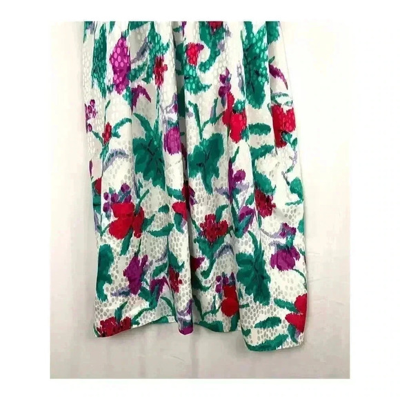 VTG Neiman Marcus Floral Nightgown Robe Set MEDIUM - Mary McFadden Women's - Picture 12 of 13